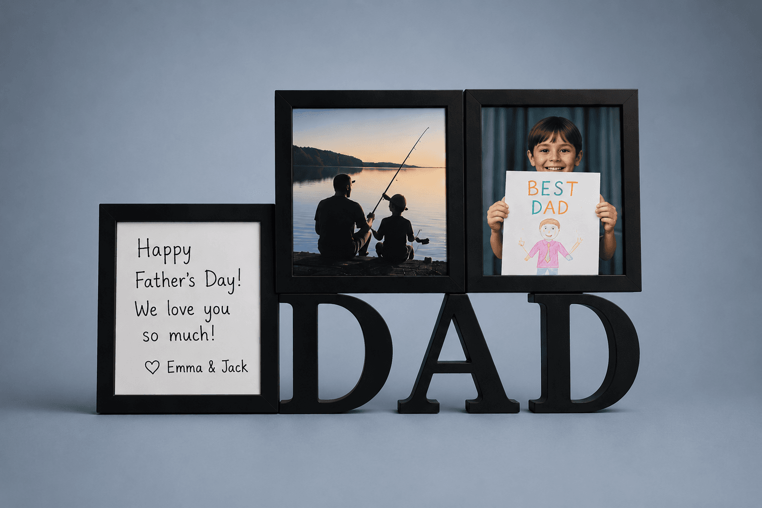 "Dad" Frame and Magnet Set 2