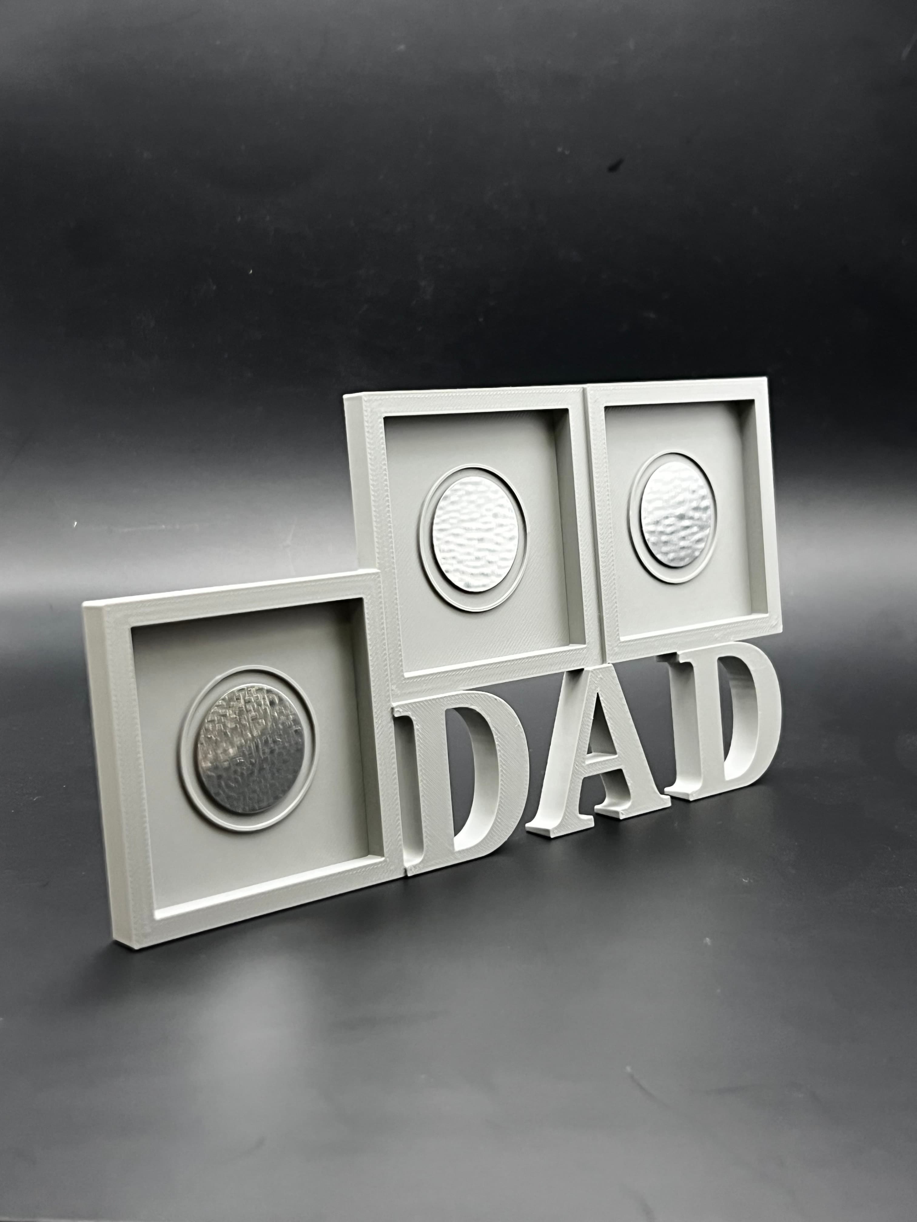 "Dad" Frame and Magnet Set 4